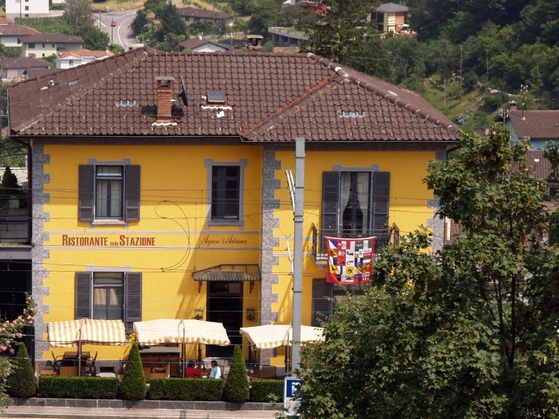 Ristorante Della Stazione Da Yanelo Bed & Breakfast Intragna Dış mekan fotoğraf