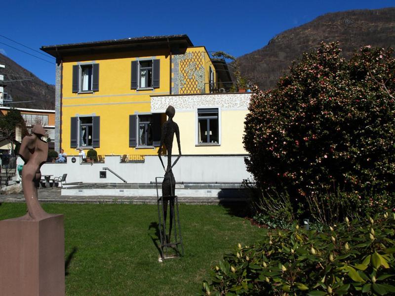 Ristorante Della Stazione Da Yanelo Bed & Breakfast Intragna Dış mekan fotoğraf