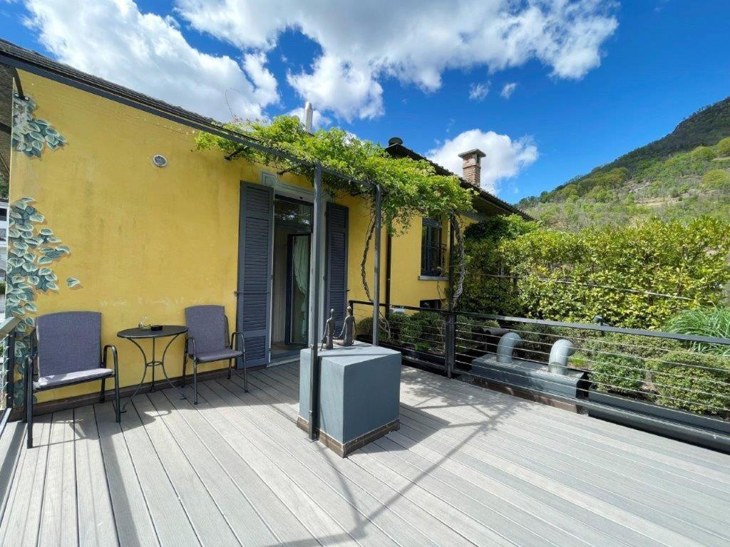 Ristorante Della Stazione Da Yanelo Bed & Breakfast Intragna Dış mekan fotoğraf