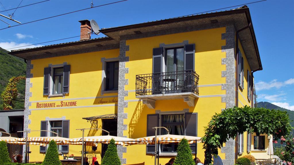 Ristorante Della Stazione Da Yanelo Bed & Breakfast Intragna Dış mekan fotoğraf